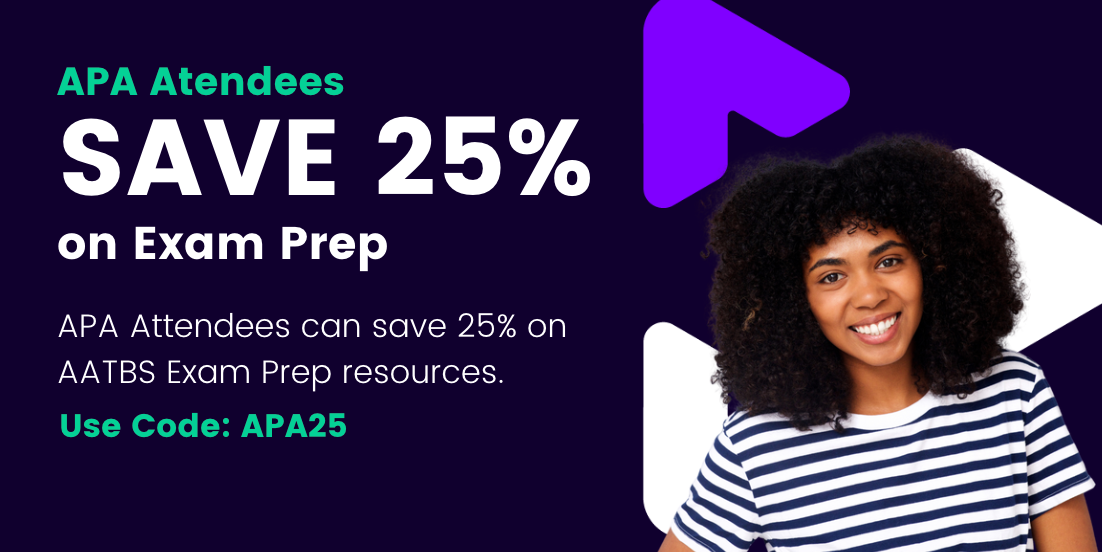 APA Attendees Save 25% off EPPP Exam Prep 101